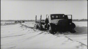 ЗИЛ -135 испытания автомобилей. В УСловиях Севера..