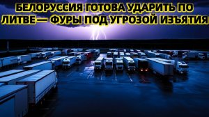 Белоруссия грозит конфисковать литовские фуры_ терпение на исходе