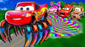 Машинки летают и прыгают! Развивающие мультики Машины помощники. Мультфильмы про машинки