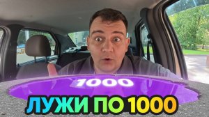 яндекс доставка - лужи по 1000 рублей в Санкт- Петербурге