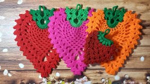 МК Прихватка _Ягодка_ крючком(часть первая)