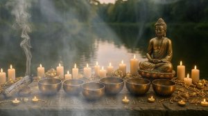 Тибетские поющие чаши | Музыка для сна, расслабления и глубокого медитативного покоя