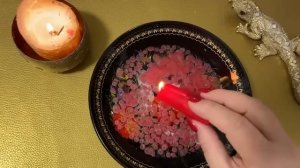 Какие тайны откроет красная свеча сегодня вам🔥отливка
