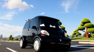 Колеса и смех: веселая поездка мультфильм