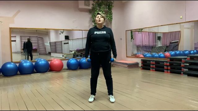 Видеоурок Аэробные упражнения с отягощением_2