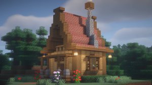 СТАРТОВЫЙ ДОМ В MINECRAFT! | ПРОЕКТ 20