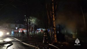 Пожар по улице Шабалина, 11