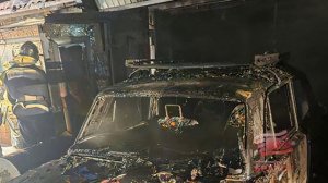 Мужчина отравился угарным газом на пожаре в Братске