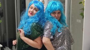 Мой юбилей. 'В синем мире, в белой пене'. Мы с Людмилой