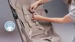 Регулировка ремней безопасности коляски Maxi-Cosi Fame Cabin