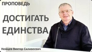 Достигать единства / Виктор С. Немцев