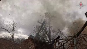 Боевая работа расчета «Гиацинт-С» ГрВ «Центр»