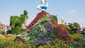 Miracle Garden Dubai САМЫЙ БОЛЬШОЙ В МИРЕ ПРИРОДНЫЙ ЦВЕТОЧНЫЙ ПАРК