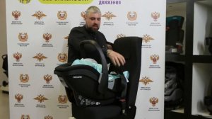 Крепление автокресла ремнями безопасности