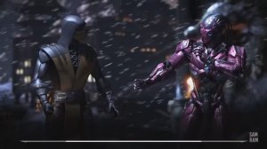 Mortal Kombat X - Скорпион vs Сектор. Бруталити