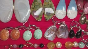 Каменная лавка( серьги, кулоны, Индия, бусы 3 часть)