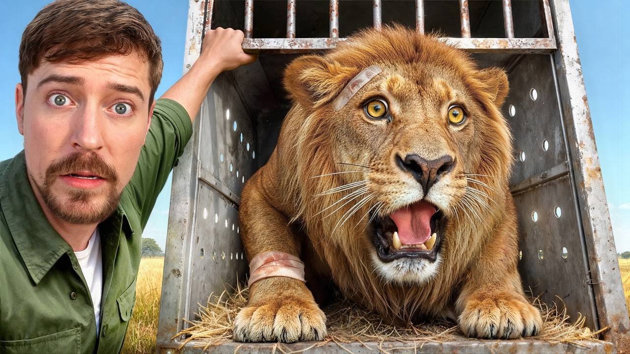 Я Спас 1000 Животных От Гибели (Mr.Beast на русском) смотреть онлайн