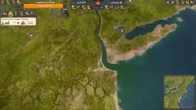 Railway Empire 2: ПЕРВЫЕ ШАГИ (Кампания. Прохождение) смотреть онлайн