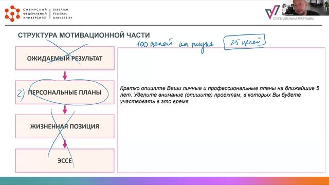 Стипендиальный конкурс Фонда Потанина. Содержательная часть заявки. Эссе (11.11.2025)