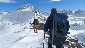 Идем по хребту к следующей вершине Габулу в Архызе