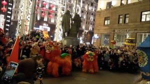 Танец китайских львов