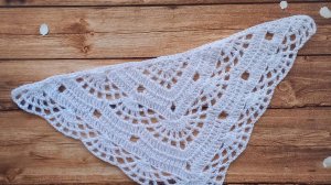 МК Узор для шали крючком
