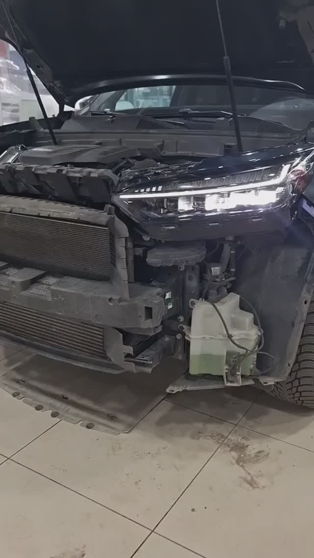 Повысили яркость света фар Exeed VX FL без замены линз