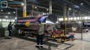 Изготовлена и отправлена в город Москва, технологическая система "сервис-64-НО" 10м3+10м3