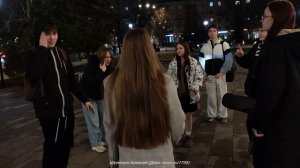 Танцы после презентации книги Дианы Константиновой "Дианкины сказки и суровая реальность".