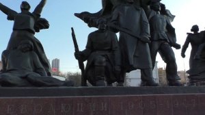 МОСКВА. Площадь Краснопресненской Заставы. «Революции 1905-1907 годов посвящается»...