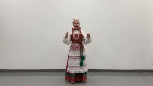 «По заре, по зорюшке» троицкая Московской области Моисеева Дарья МАУ ДО ДДТ «Созвездие» г. Химки