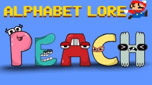 🔠👸Принцесса Пич превратилась в буквы алфавита! Марио не растерялся!