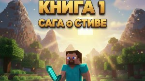 🟩 Сага о Стиве: Рождение героя Minecraft 📘 Книга 1: Стив и первая ночь