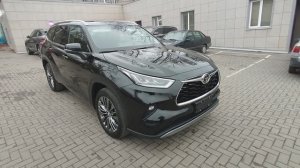 Недорого Toyota Highlander рестайлинг. Черная