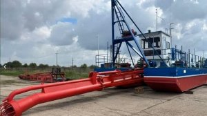 Аренда земснаряда дизельного. Земснаряд Ахтарец задельный в аренду.