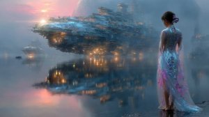 The Waiting Horizon ｜ Futuristic Soundscape for Dreaming ｜ 2 hours