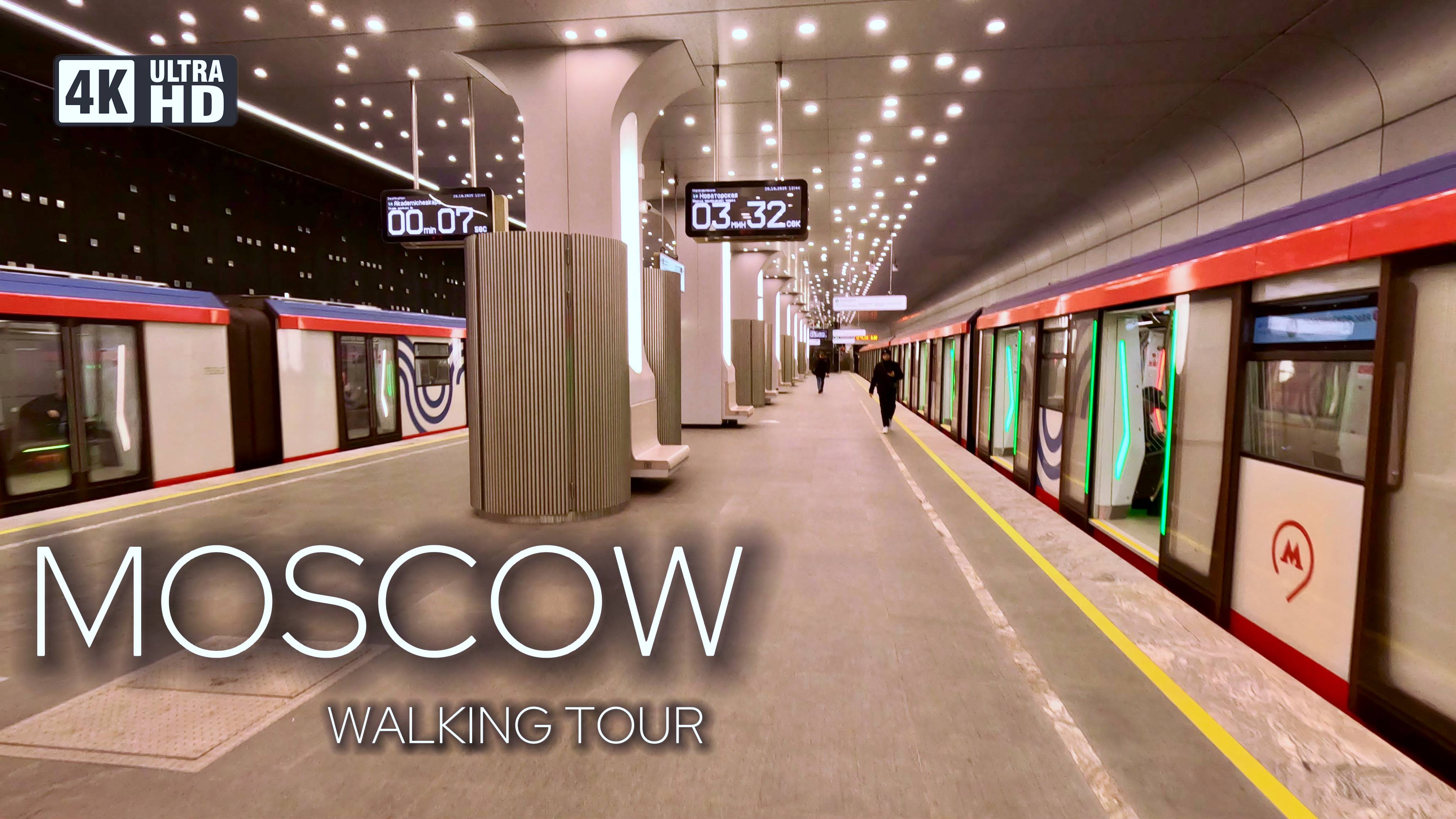 🚇 Московское МЕТРО 2025! Современное, чистое и безопасное | Moscow Metro Walk 2025! Russia 🇷🇺