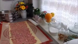 Мясной рулет на пару Вкусный обед  Домашняя еда Кухня Рецепты