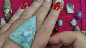 Каменная лавка( кольца в мельхиоре и нейзильбере 1 часть)