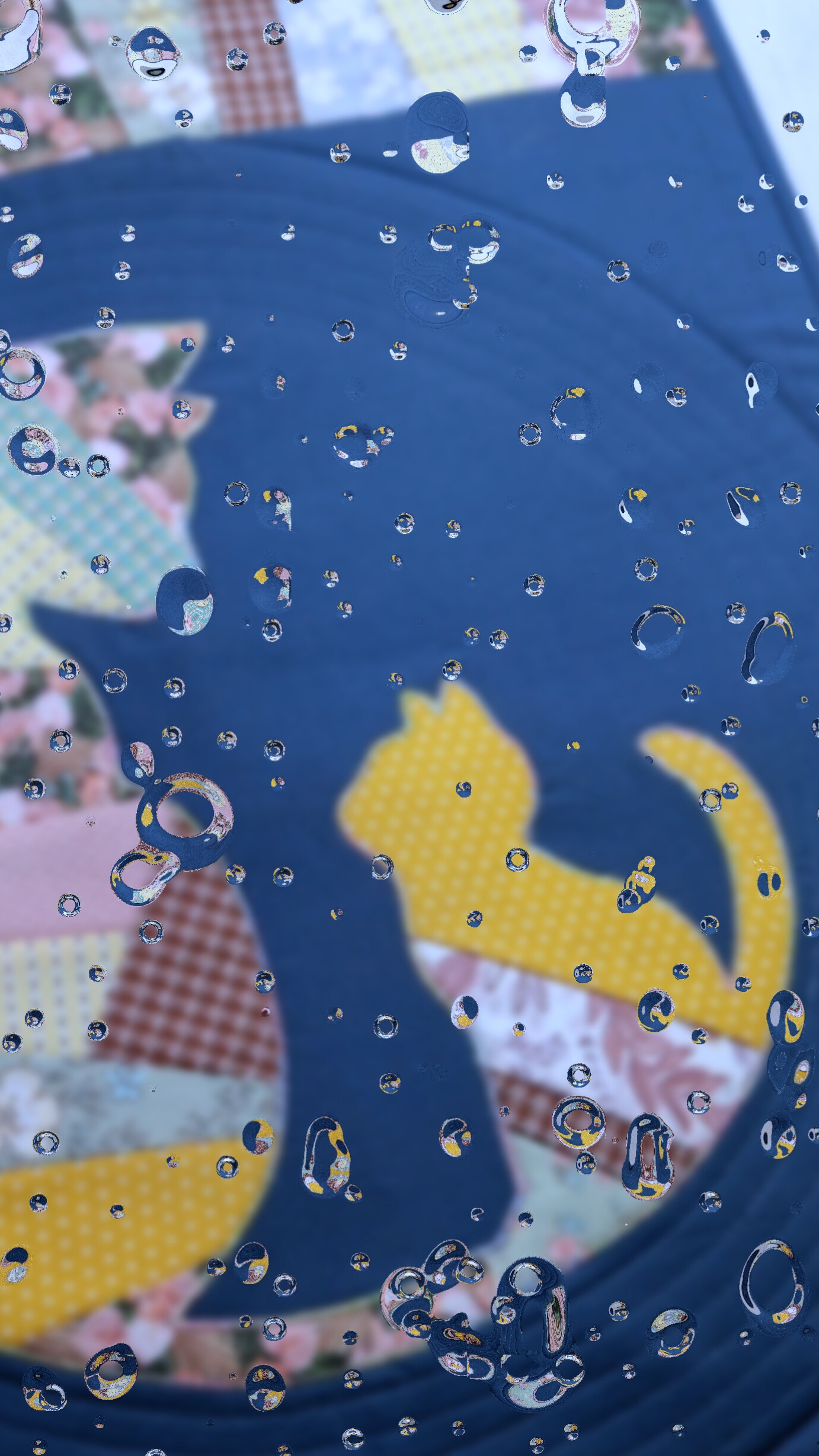 Кошка с котенком из обрезков ткани. Доступный и лёгкий Пэчворк💖 смотреть онлайн