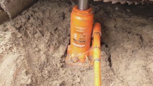 Дача. Подъем дома. Часть 3. Столбчатый фундамент.