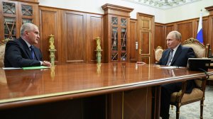 Владимир Путин встреча с Главой Республики Крым Сергеем Аксёновым, Кремль, 11 ноября 2025 года