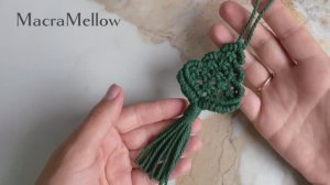 Елочка макраме мастер-класс 🎄Новогодний декор своими руками