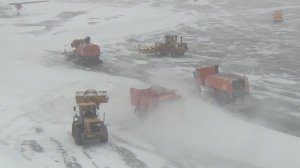 Мощный снегопад обрушился на Камчатку