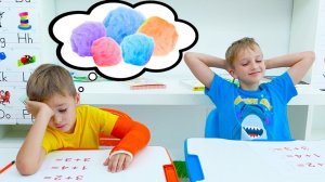 Влад и Ники Первый день в школе!