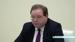 11.11.2025 Губернатор провёл встречу с главой Плесецкого округа