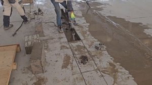 Штроба в монолите