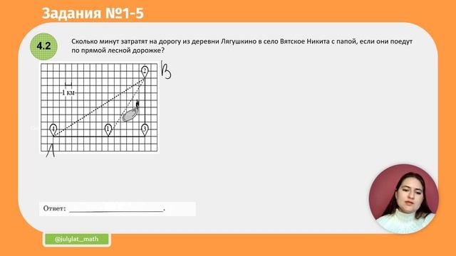 Задания 1-5  ПЛАН СЕЛЬСКОЙ МЕСТНОСТИ