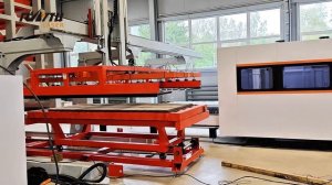 автоматизированный склад для лазерного листореза