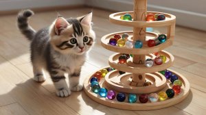 Шарики катаются по лабиринту